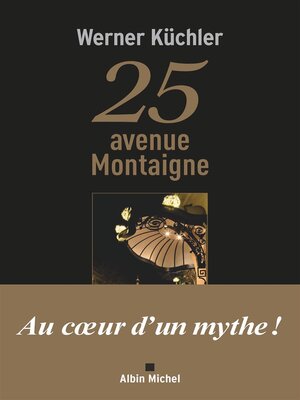 cover image of 25 avenue Montaigne